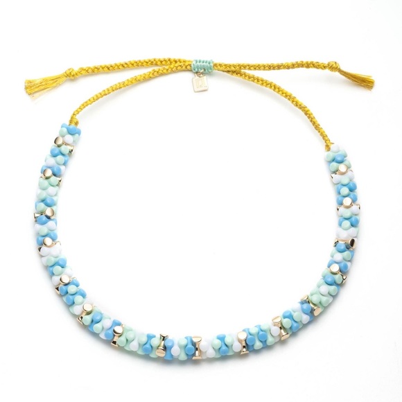 Dannijo Tri Adjustable Angle Necklace NWT - Picture 3 of 15